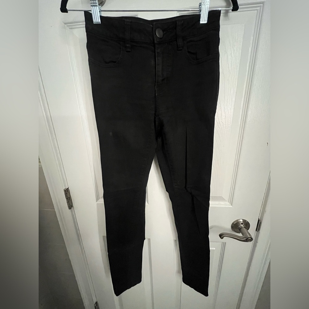 AE Women's Black High-Rise Jeggings